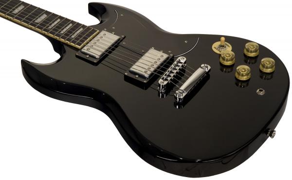 Pack guitare électrique Eastone SDC70 +Marshall MG10G Gold +Accessoires - black