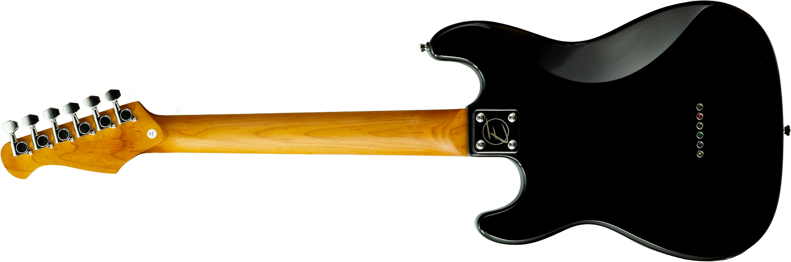 Eastone St-mini-blk 3s Trem Pur - Black - Guitare Électrique Enfant - Variation 7