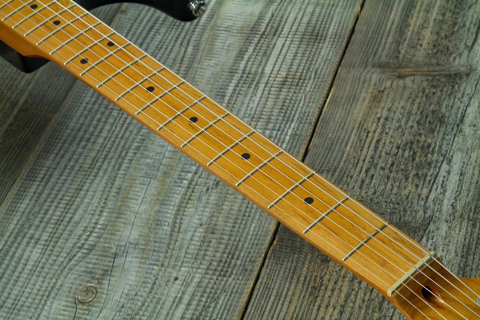 Eastone St100r-blk-mn 3s Trem Mn - Black - Guitare Électrique Forme Str - Variation 5