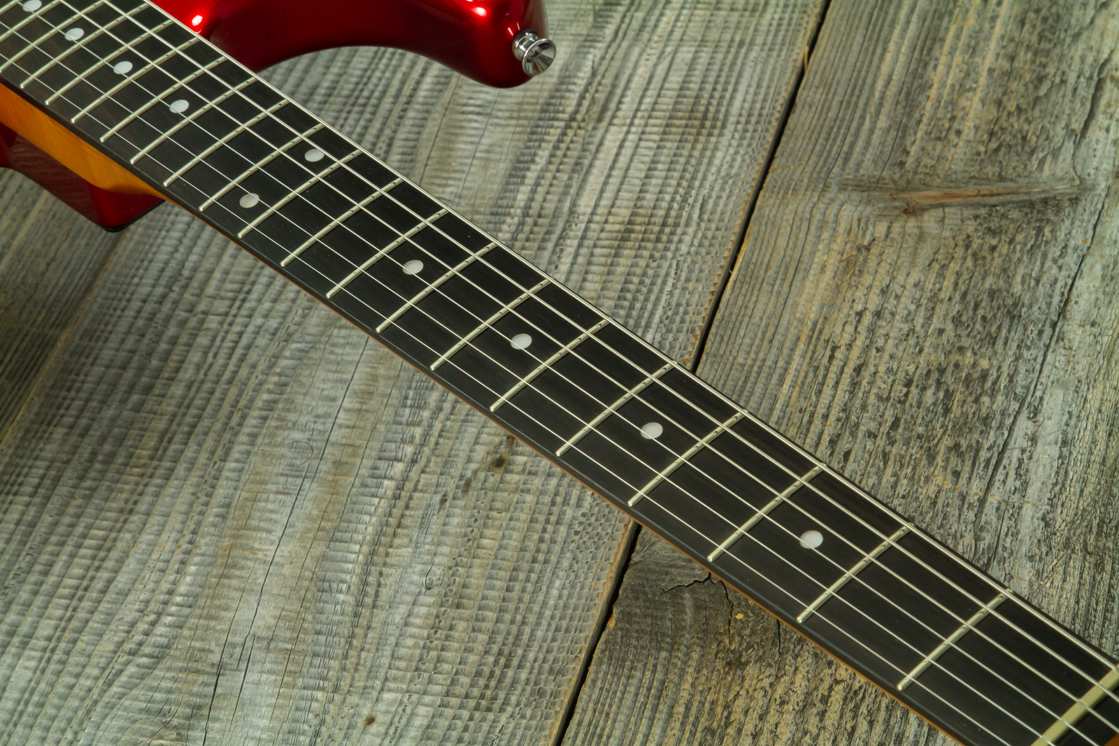 Eastone St100r-mr-rw 3s Trem Rw - Candy Apple Red - Guitare Électrique Forme Str - Variation 6