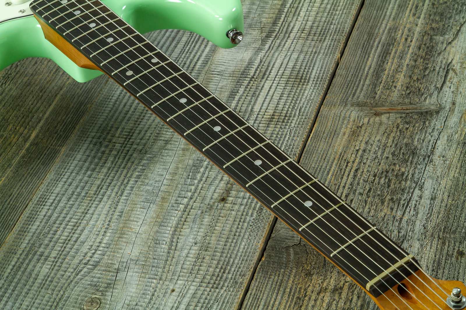 Eastone St150r-lg-rw Hss Trem Rw - Light Green - Guitare Électrique Forme Str - Variation 6