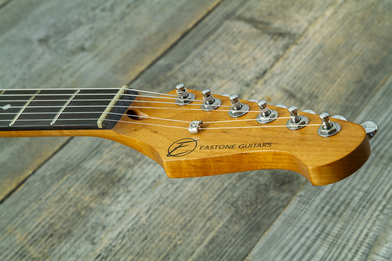 Eastone St150r-lg-rw Hss Trem Rw - Light Green - Guitare Électrique Forme Str - Variation 7