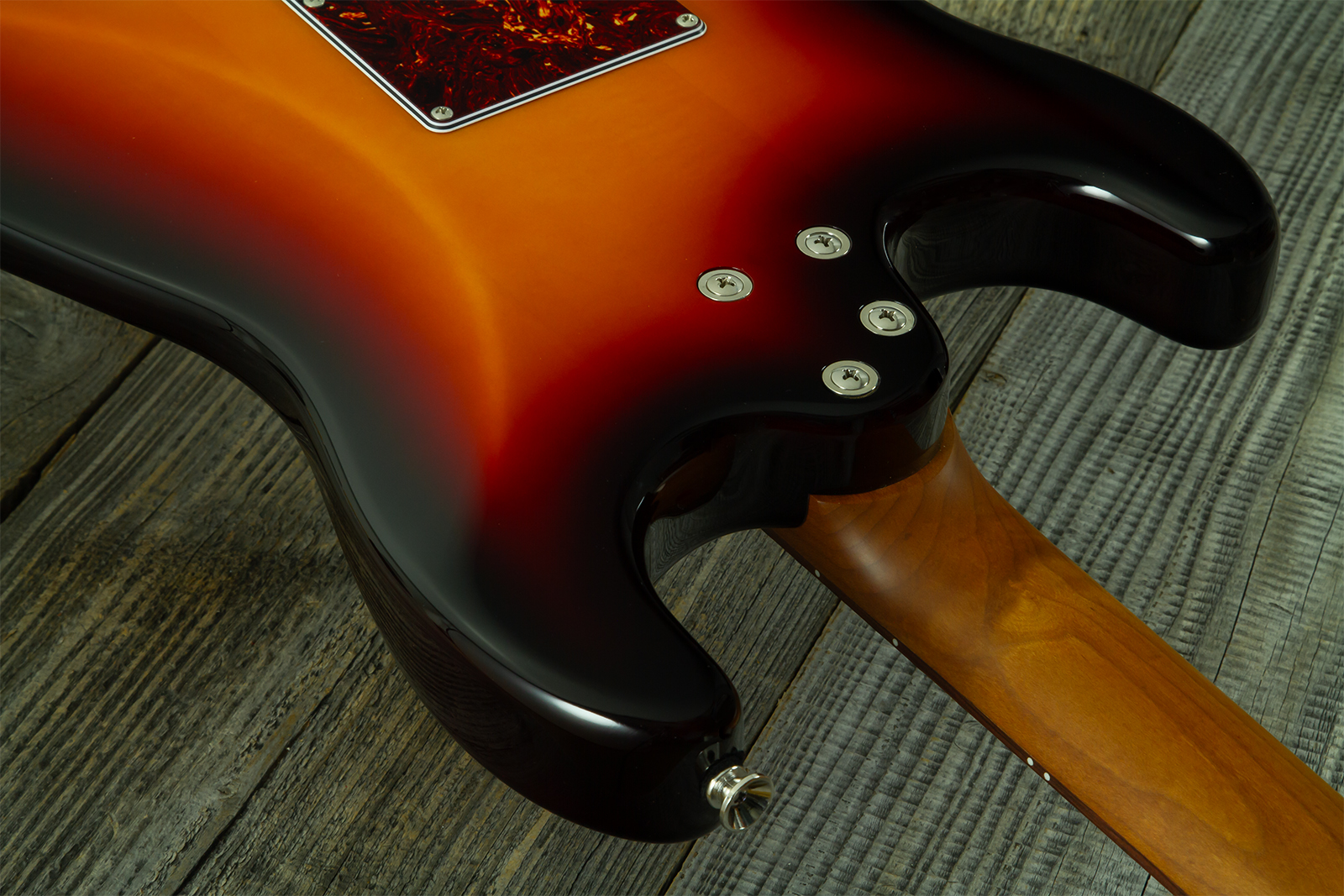 Eastone St500r-fs2t-rw 3s Trem Rw - 2-tone Burst - Guitare Électrique Forme Str - Variation 7