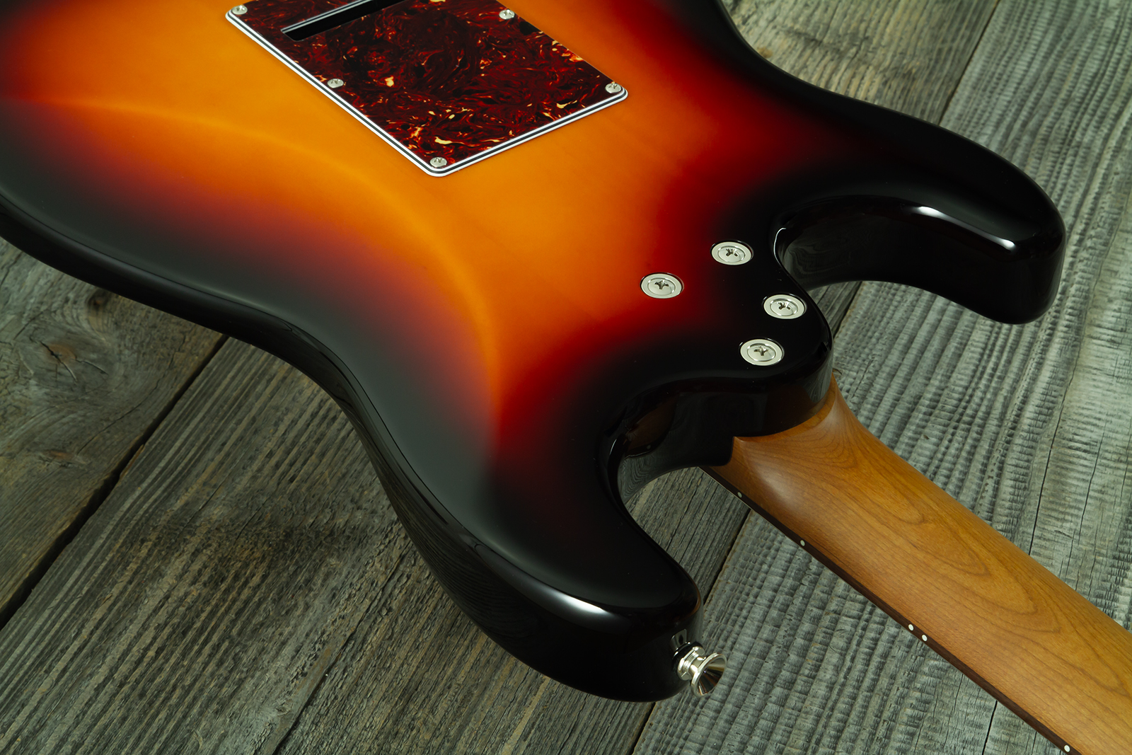 Eastone St550r-fs2t-rw Hss Trem Rw - 2-tone Burst - Guitare Électrique Forme Str - Variation 7