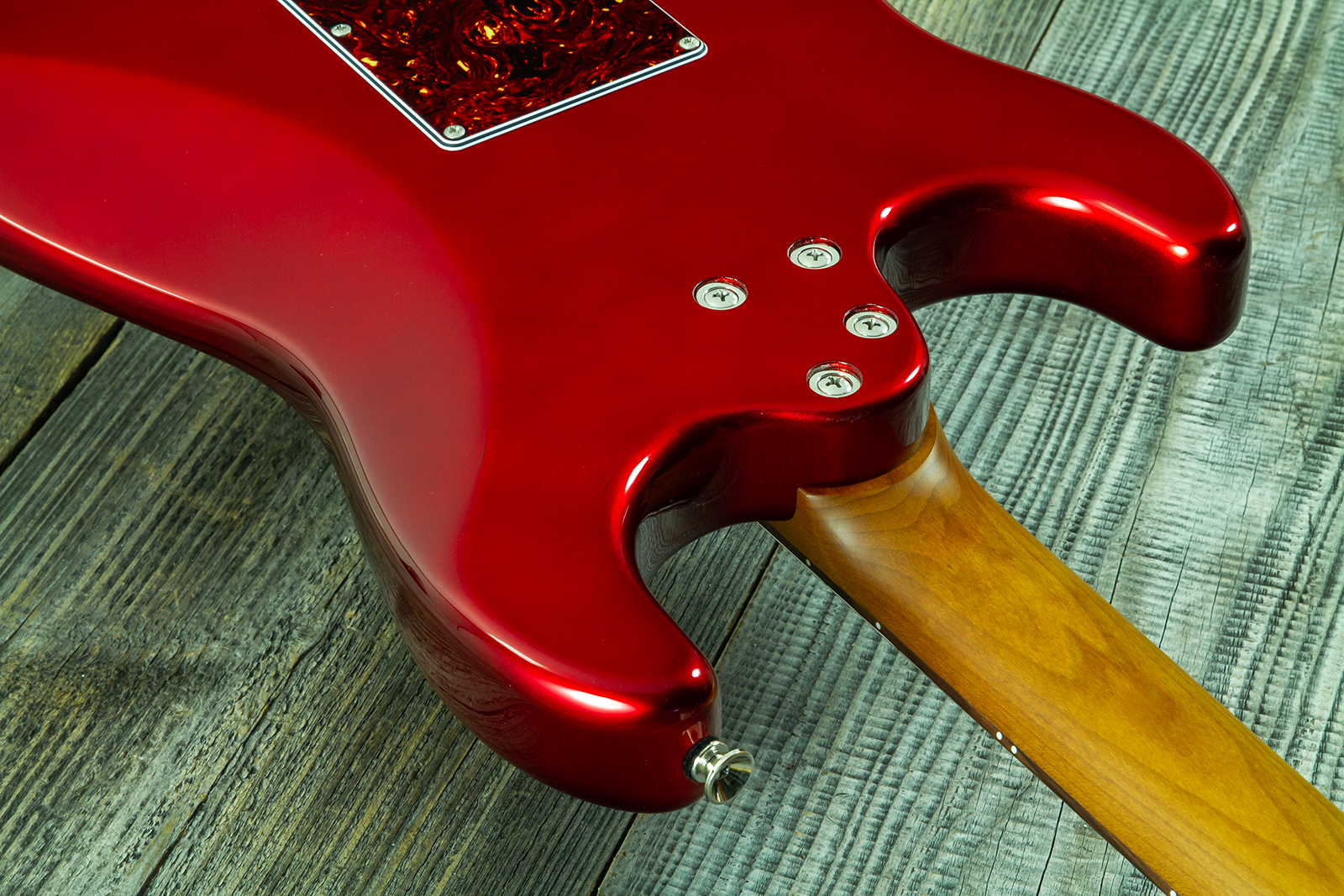Eastone St550r-mr Hss Trem Rw - Metal Red - Guitare Électrique Forme Str - Variation 8