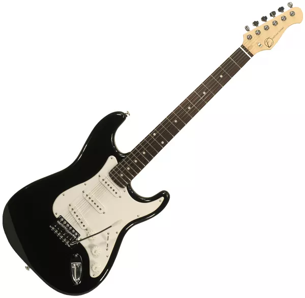Guitare électrique solid body Eastone STR70 (PUR) - Black