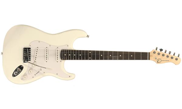 Guitare électrique solid body Eastone STR70 (PUR) - ivory