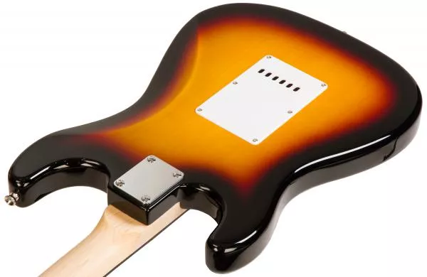 Guitare électrique solid body Eastone STR80T 3TS (PUR) - sunburst