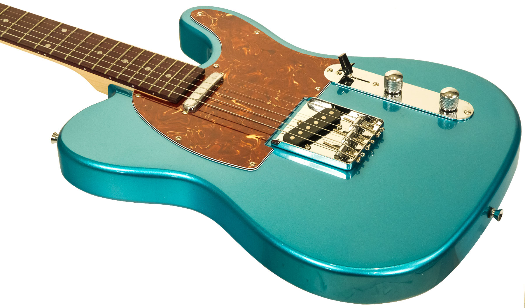 Eastone Tl70 Ss Ht Pur - Metallic Light Blue - Guitare Électrique Forme Tel - Variation 2