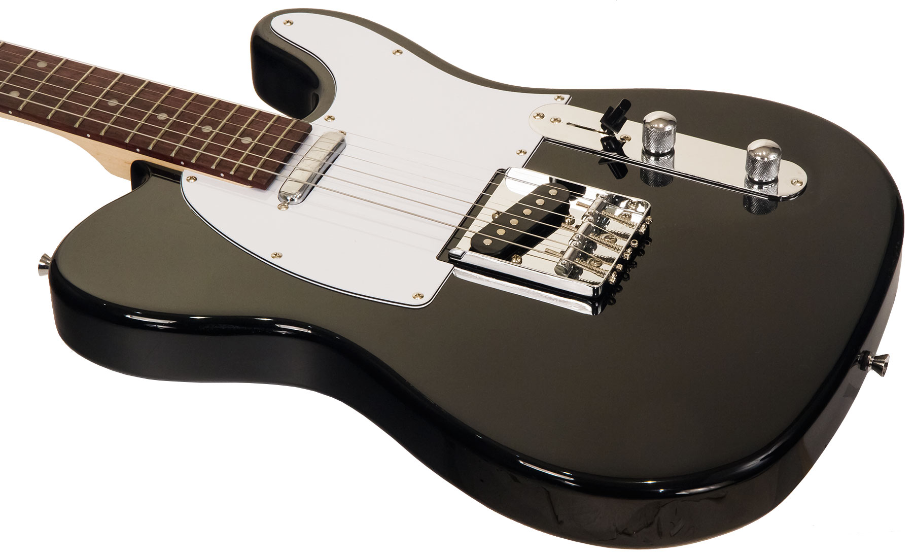 Eastone Tl70 Ss Ht Pur - Black - Guitare Électrique Forme Tel - Variation 2
