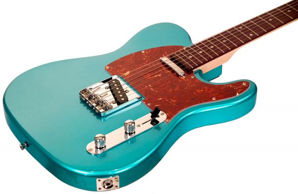 Guitare électrique solid body Eastone TL70 (PUR) - metallic light blue