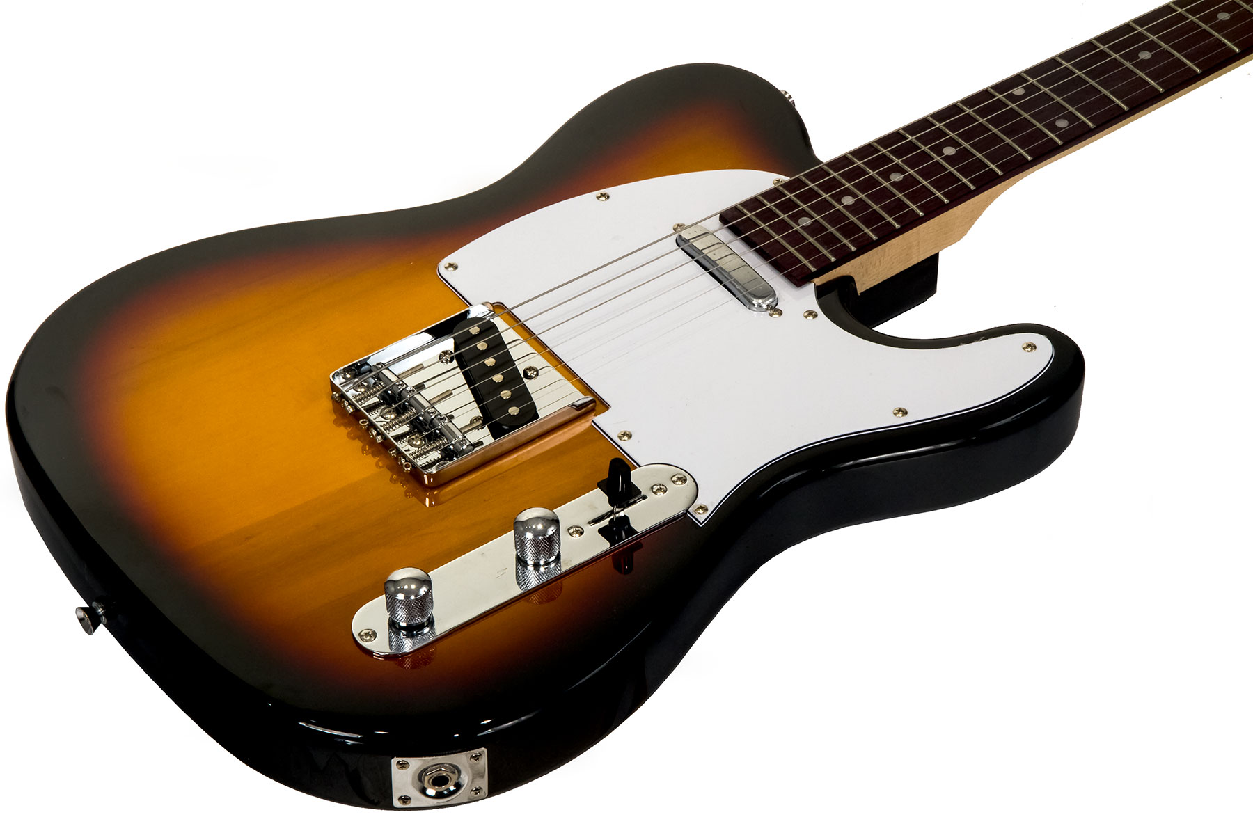 Eastone Tl70 Ss Ht Pur - 3 Tone Sunburst - Guitare Électrique Forme Tel - Variation 1