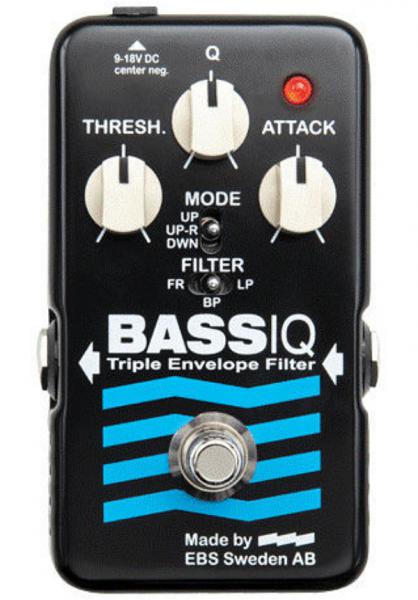 Ebs BassIQ Blue Label Wah & filter effect pedal for bass