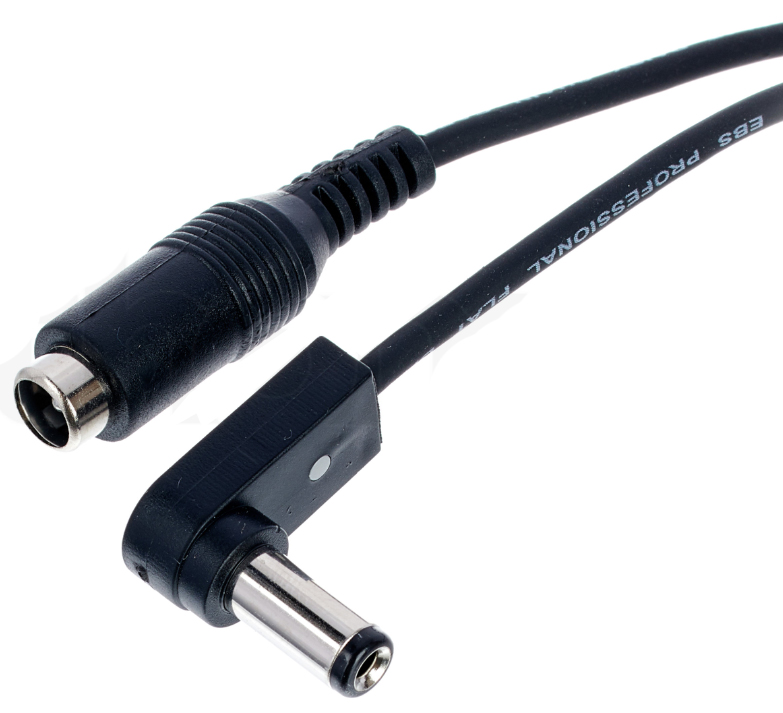 Ebs Cable Alimentation Pedales Dc Power Split Flat Cable Dc-2/90f - Adaptateur Connectique - Variation 1