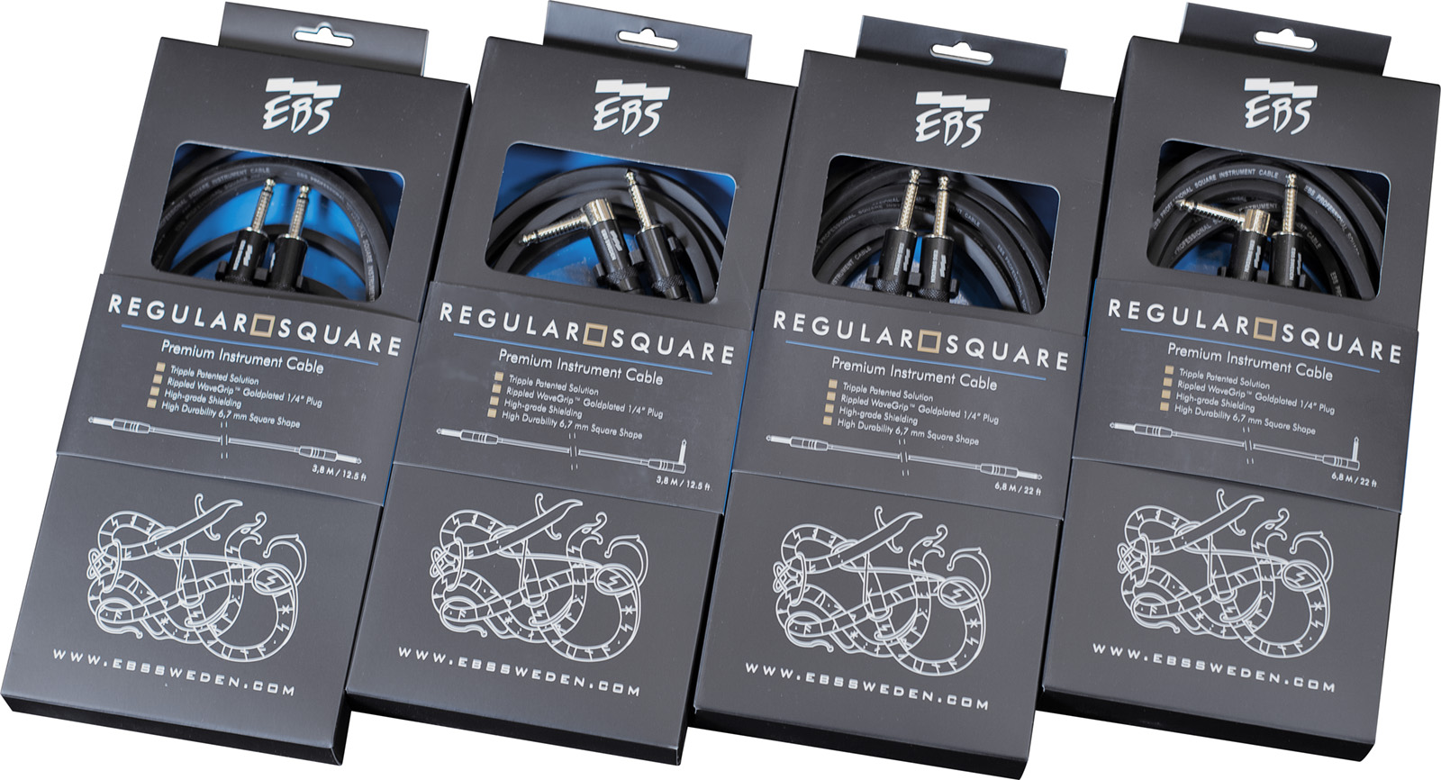 Ebs Cable Instrument Regsquare 4m - CÂble - Variation 3