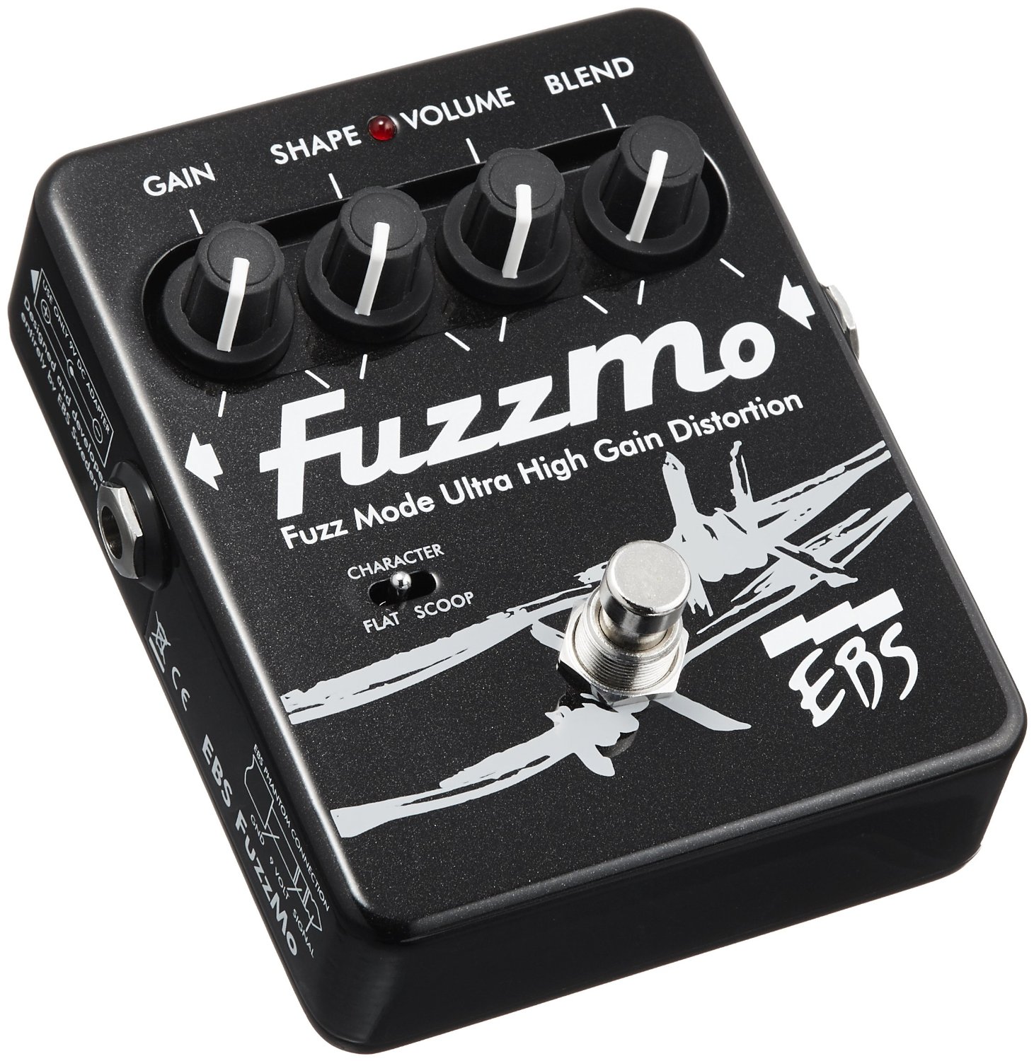 Ebs Fuzzmo Fuzz Mode Distorsion - PÉdale Overdrive / Distortion / Fuzz - Variation 2