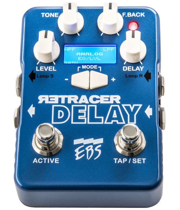 Pédale reverb / delay / echo Ebs Retracer Delay Workstation