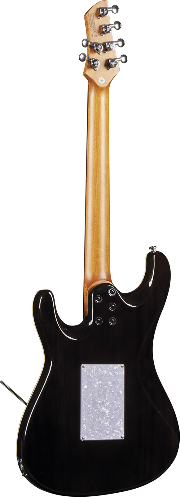 Eko Aurora 400 Trem Hh Lau - Flamed Grey Burst - Guitare Électrique Forme Str - Variation 1