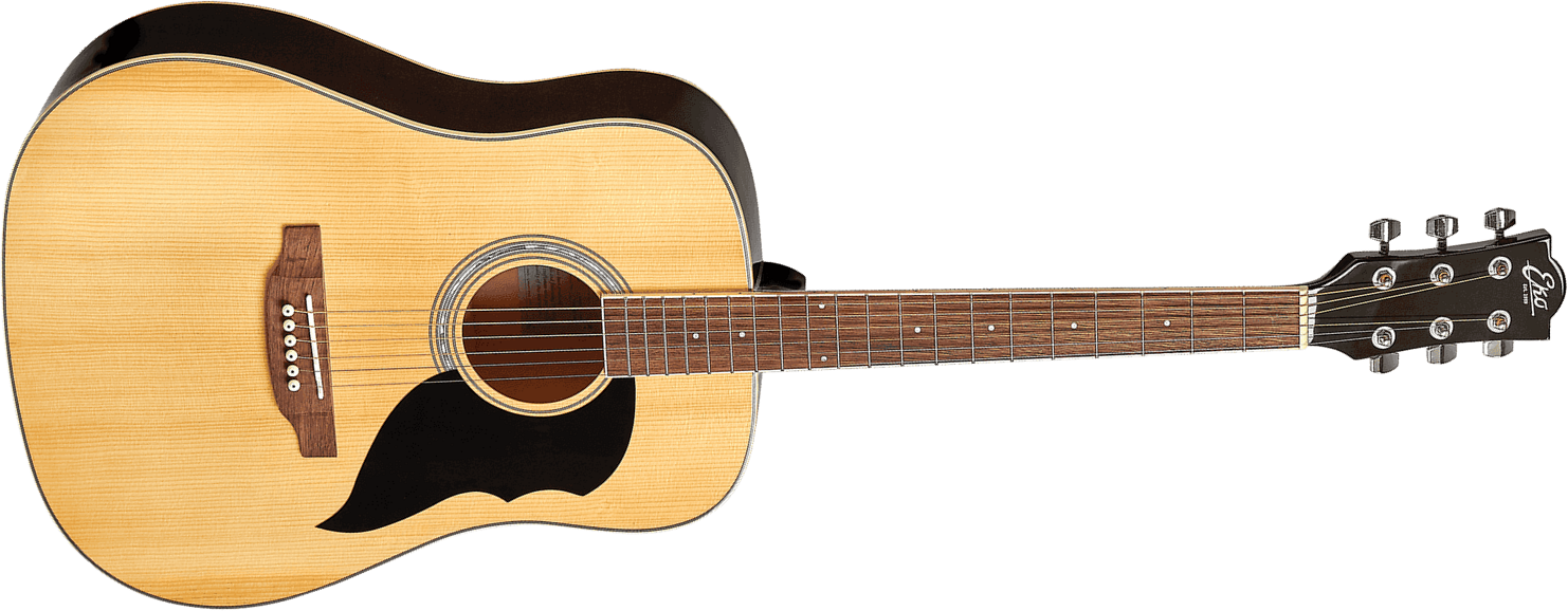 Eko Ranger 6 Dreadnought - Naturel - Guitare Acoustique - Main picture