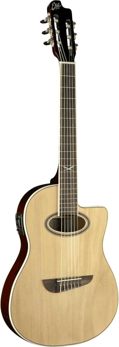 Eko N100cwe Nylon Electro Cutaway - Naturel - Guitare Classique Format 4/4 - Variation 1