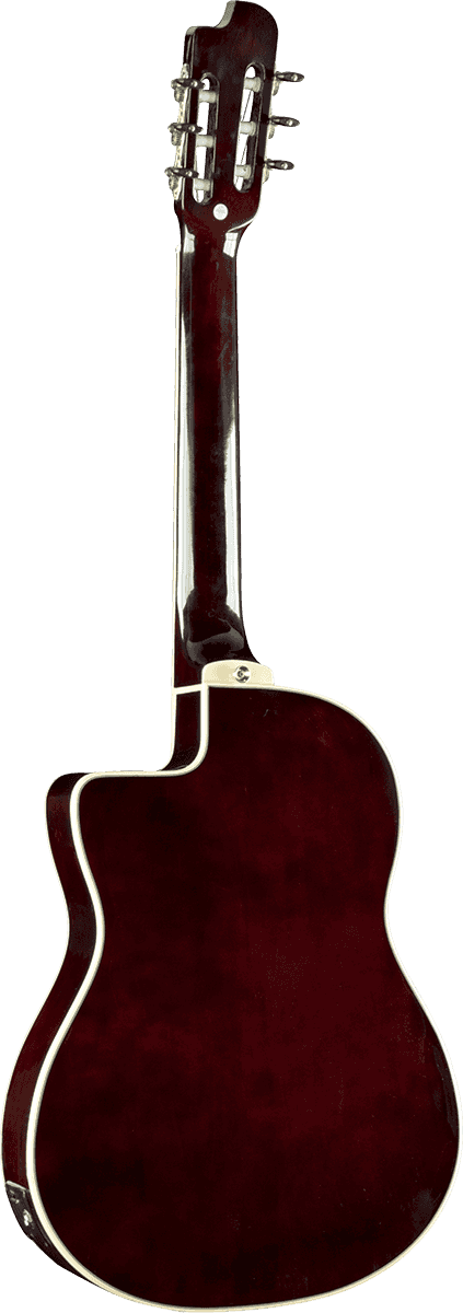 Eko N100cwe Nylon Electro Cutaway - Naturel - Guitare Classique Format 4/4 - Variation 2