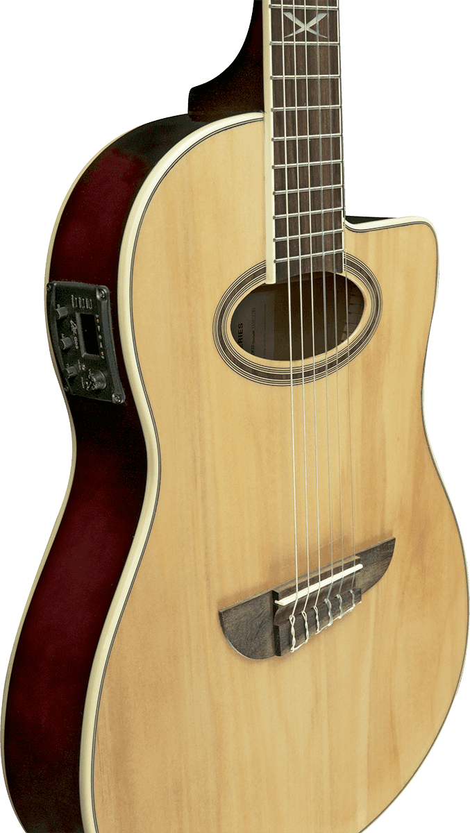 Eko N100cwe Nylon Electro Cutaway - Naturel - Guitare Classique Format 4/4 - Variation 3