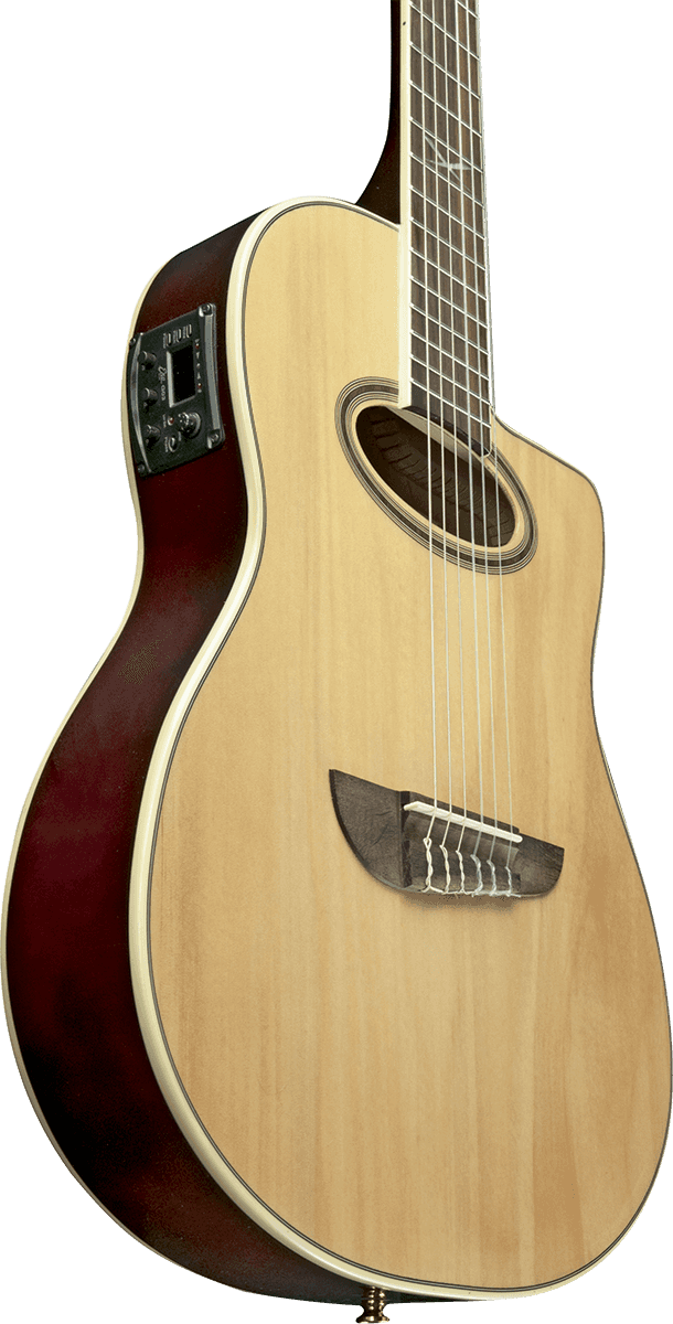 Eko N100cwe Nylon Electro Cutaway - Naturel - Guitare Classique Format 4/4 - Variation 4