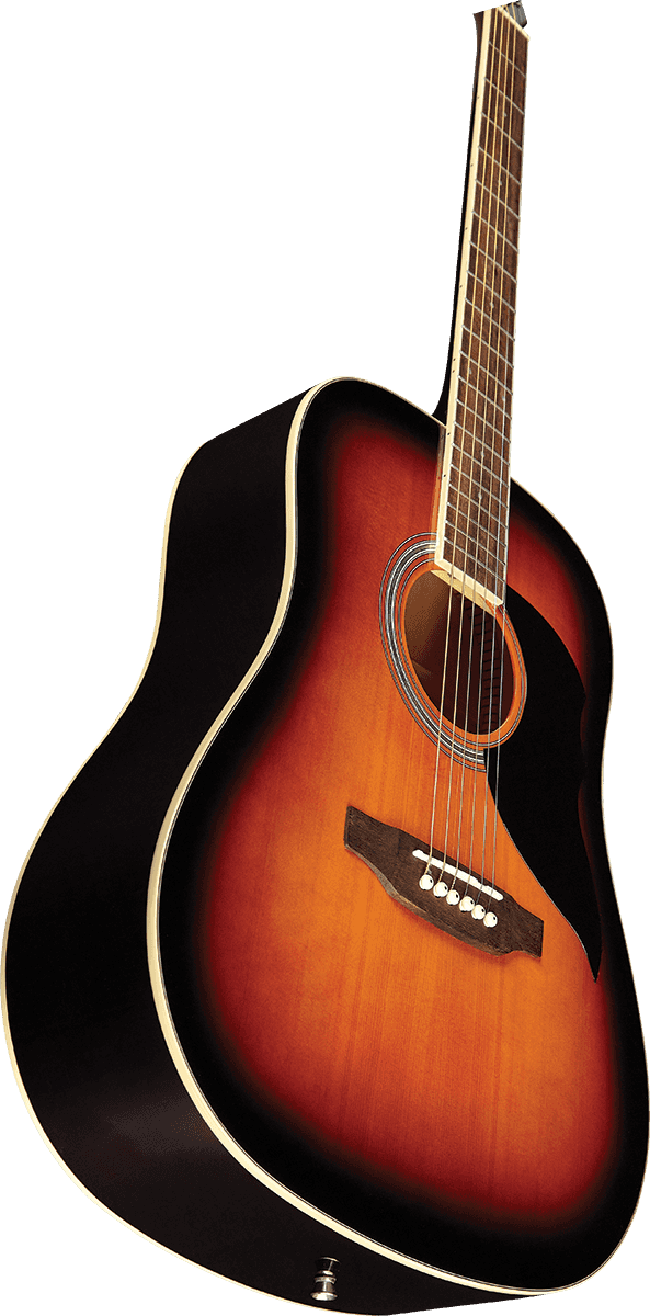 Eko Ranger 6 Dreadnought - Brown Sunburst - Guitare Acoustique - Variation 2