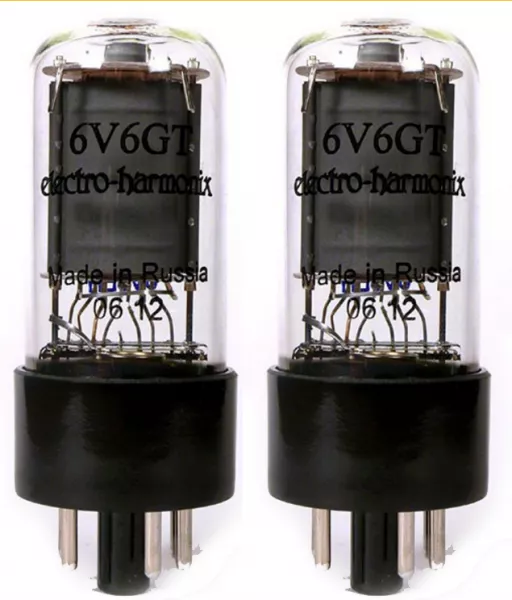 Lampe ampli Electro harmonix 6V6GT Matched Duet