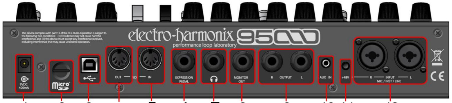 Electro Harmonix 95000 Performance Loop Laboratory - PÉdale Looper - Variation 2