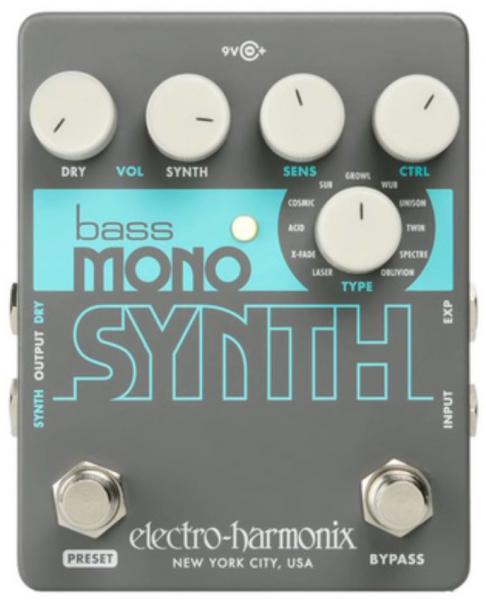 Pédale effet simulation - modelisation Electro harmonix Bass Mono Synth Bass Synthesizer
