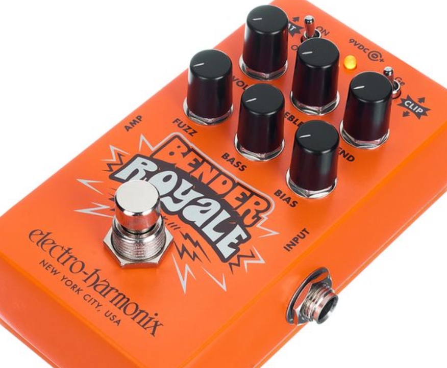 Electro Harmonix Bender Royale Germanium Fuzz Orange - PÉdale Overdrive / Distortion / Fuzz - Variation 1