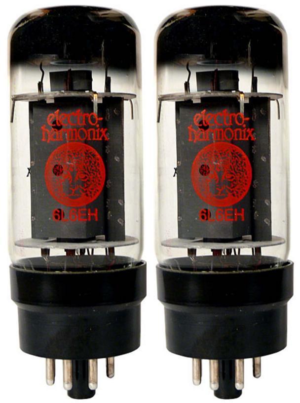 Lampe ampli Electro harmonix 6L6 Matched Duet