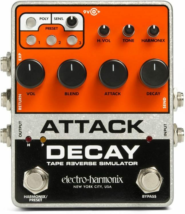 Electro Harmonix Attack Decay - PÉdale Chorus / Flanger / Phaser / Tremolo - Main picture