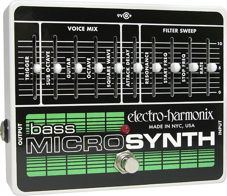 Pédale harmoniseur Electro harmonix Bass Micro Synth