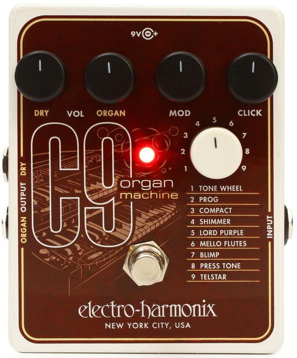 Pédale harmoniseur Electro harmonix C9 Organ Machine