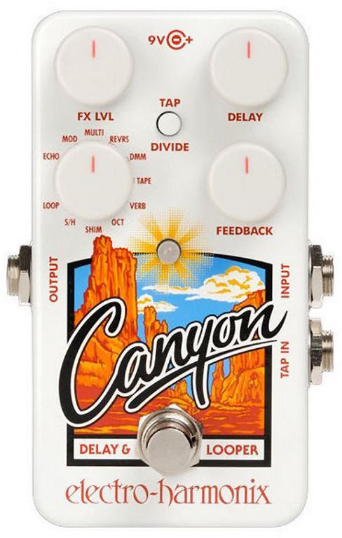 Pédale looper Electro harmonix Canyon Delay & Looper