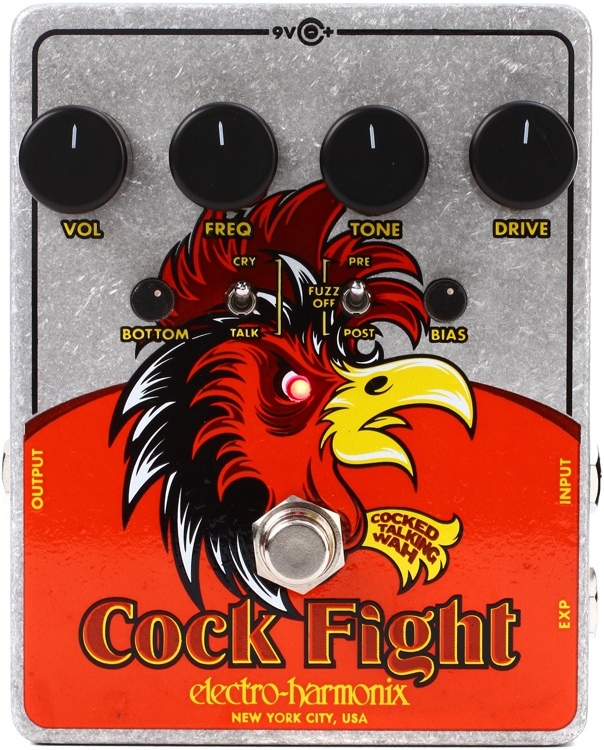 Electro Harmonix Cock Fight Cocked Talking Wah - PÉdale Overdrive / Distortion / Fuzz - Main picture