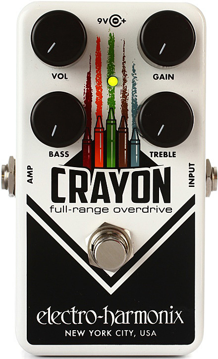 Electro Harmonix Crayon 69 Full-range Overdrive - PÉdale Overdrive / Distortion / Fuzz - Main picture
