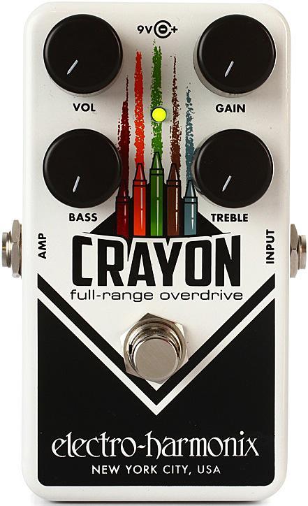 Pédale overdrive / distortion / fuzz Electro harmonix Crayon 69 Full-Range Overdrive