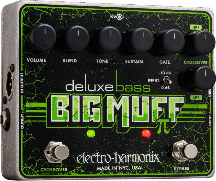 Electro Harmonix Deluxe Bass Big Muff Pi Distorsion Sustainer - PÉdale Overdrive / Distortion / Fuzz - Main picture