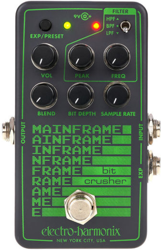 Electro Harmonix Mainframe Bit Crusher - PÉdale Harmoniseur - Main picture