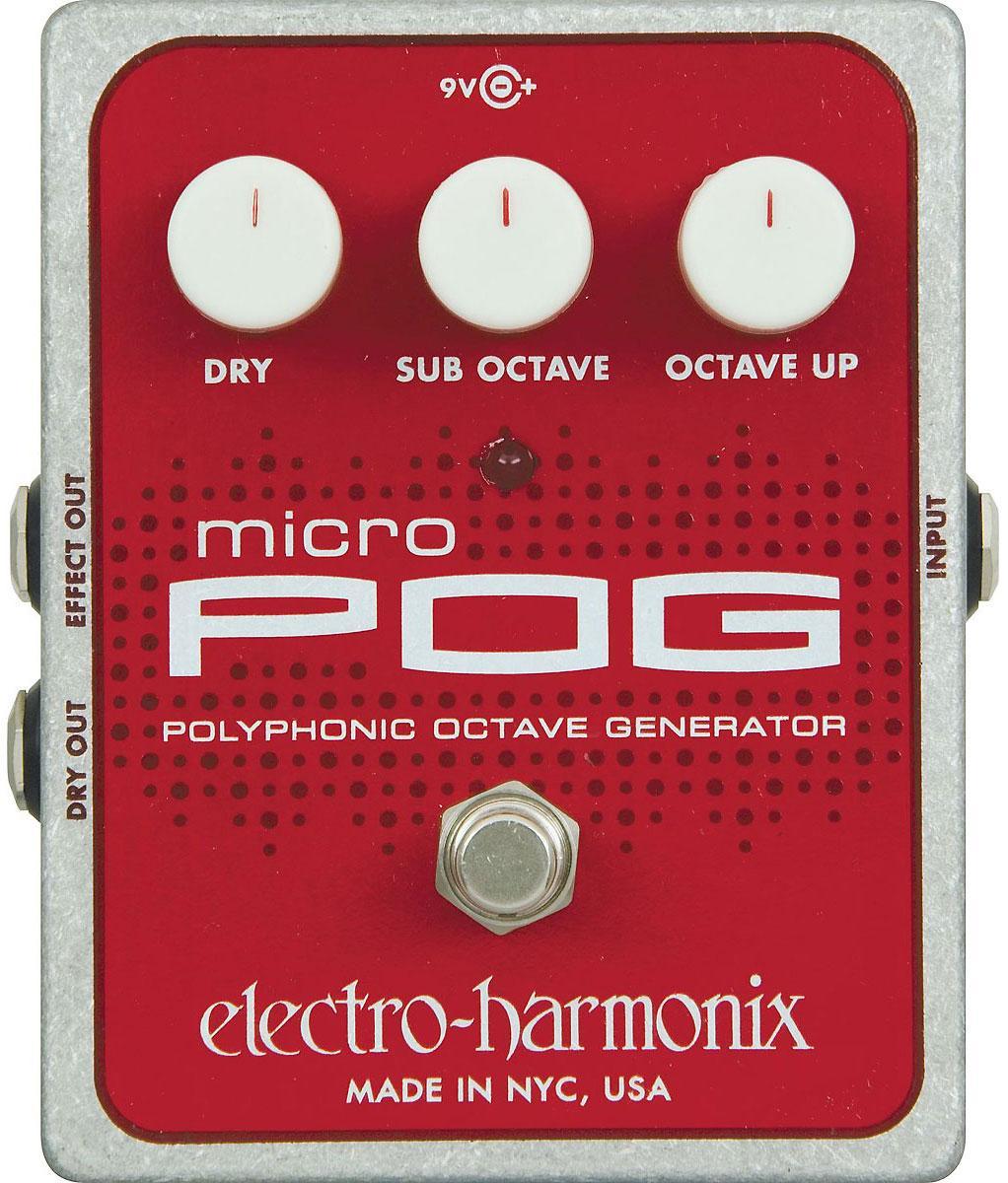 Pédale harmoniseur Electro harmonix Micro POG