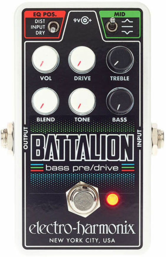 Electro Harmonix Nano Battalion Bass Preamp & Di - Preampli Basse - Main picture