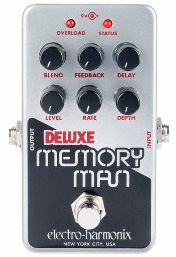 Pédale reverb / delay / echo Electro harmonix Nano Deluxe Memory Man