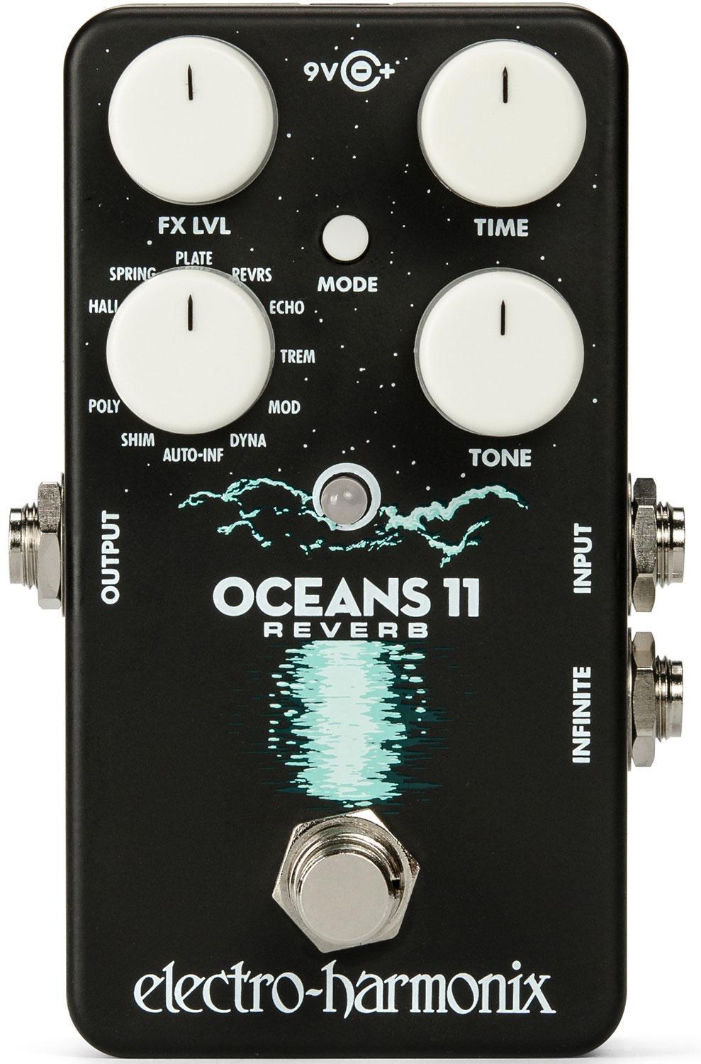 Pédale reverb / delay / echo Electro harmonix Oceans 11 Reverb