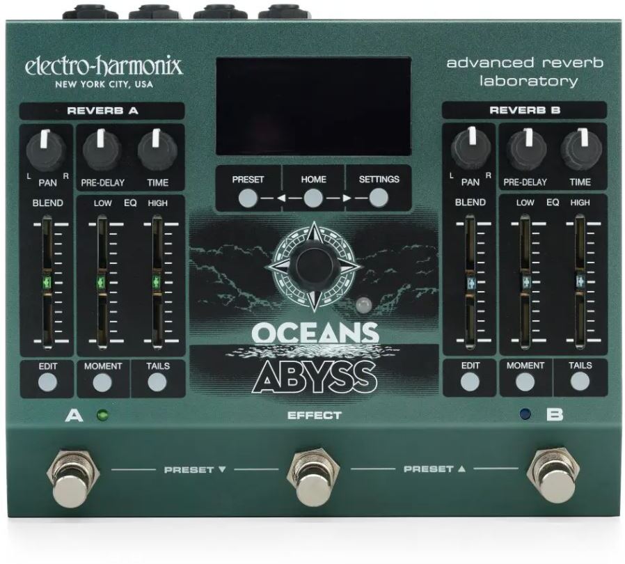 Electro Harmonix Oceans Abyss - PÉdale Reverb / Delay / Echo - Main picture