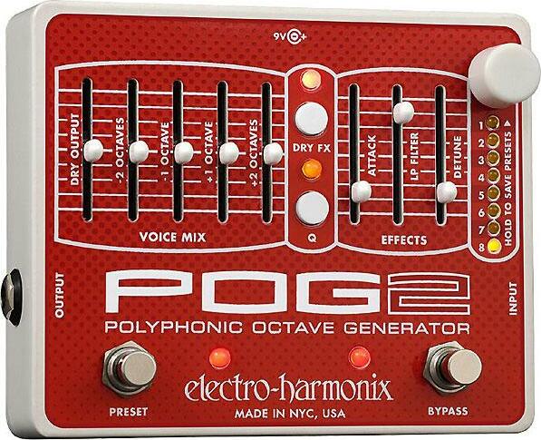 Electro Harmonix Pog2 Xo Polyphonic Octave Generator - PÉdale Harmoniseur - Main picture
