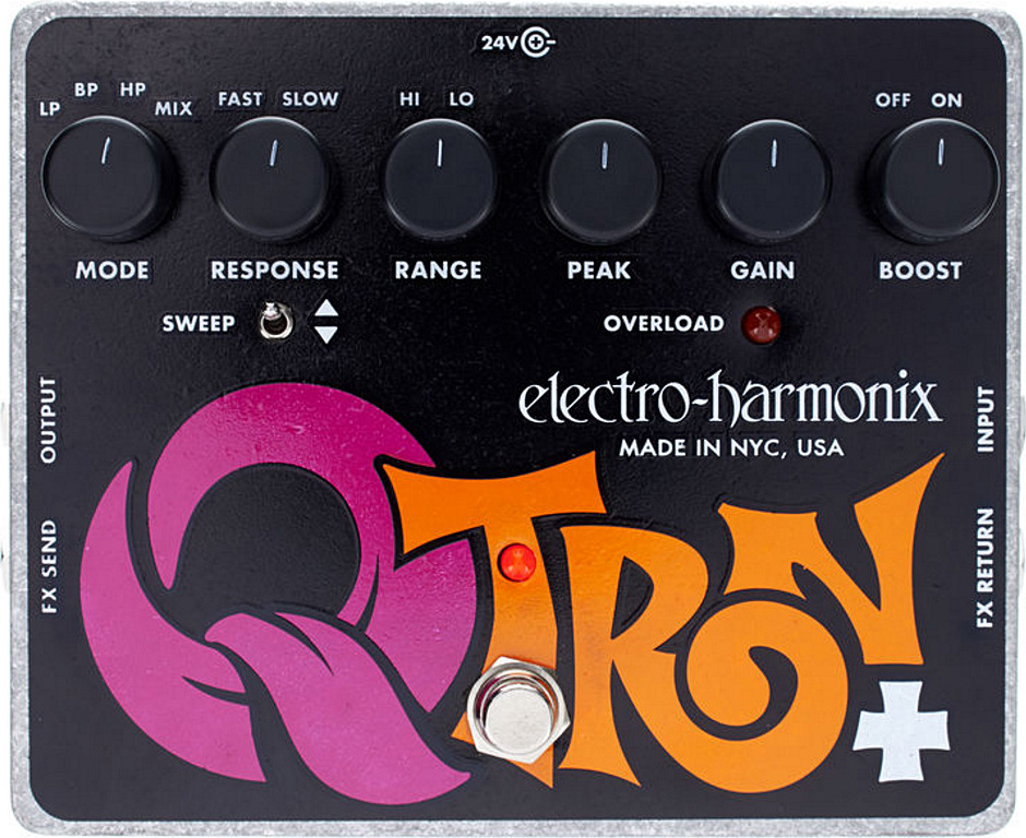 Electro Harmonix Q-tron Plus Envelope Filter With Effects Loop - PÉdale Wah / Filtre - Main picture