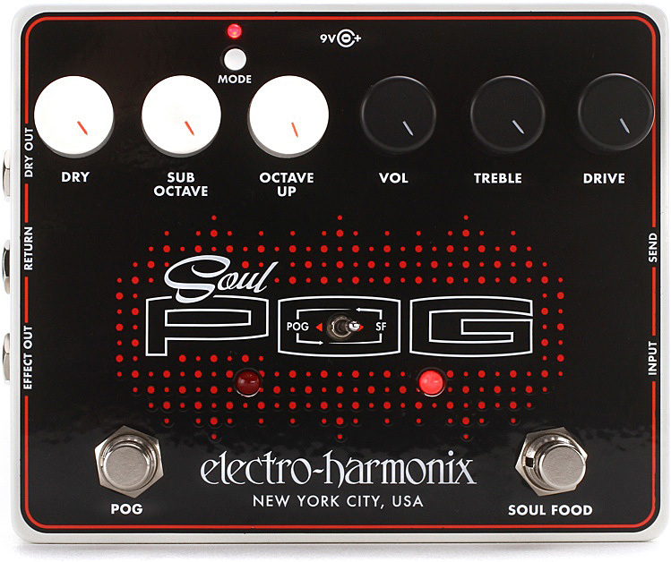 Electro Harmonix Soul Pog Multi Effect Nano Pog + Soul Food - Multi Effet Guitare Électrique - Main picture